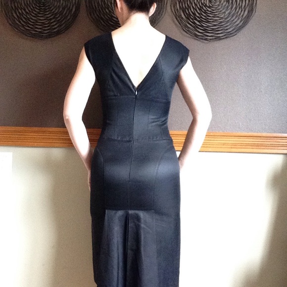 NARCISO RODRIGUEZ hot black cocktail dress 2 4 - Picture 5 of 8